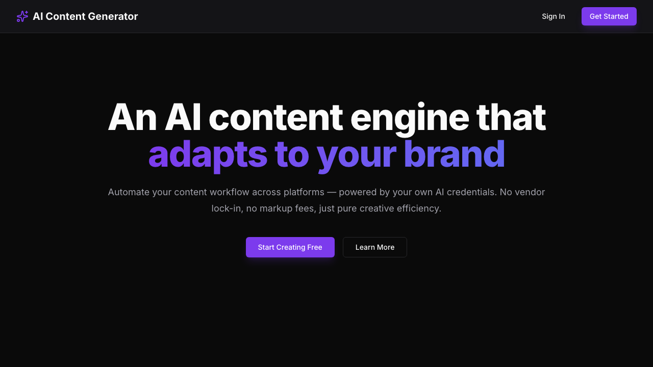 AI Content Generator